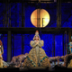 Queen Tye (Dísella Lárusdóttir), left, Akhnaten (Anthony Roth Costanzo) and Nefertiti (J’Nai Bridges).